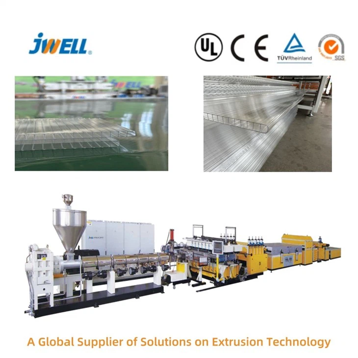 PP/PC hollow sheet extrusion line